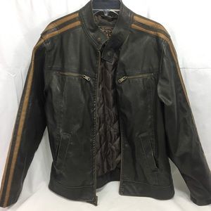 Arizona men’s faux leather jacket medium